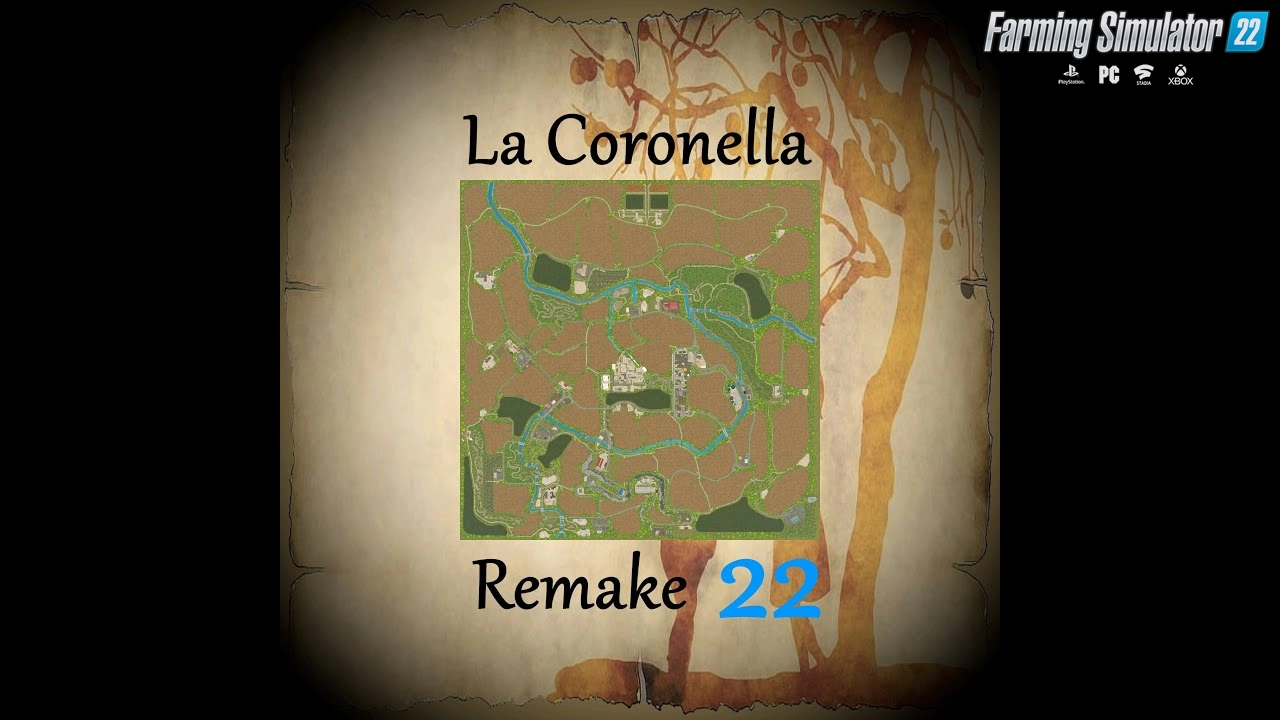 La Coronella Map v1.2.2 for FS22