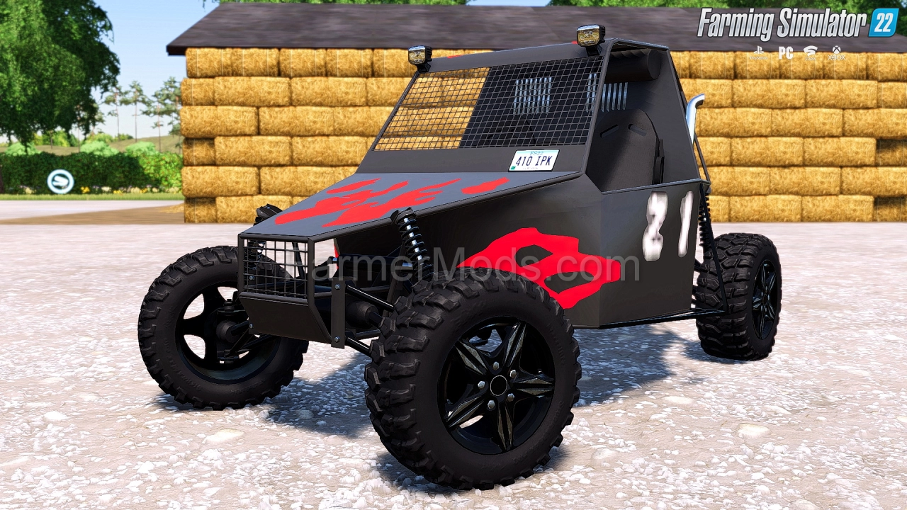 Lizard Dino 4x4 v1.1 for FS22