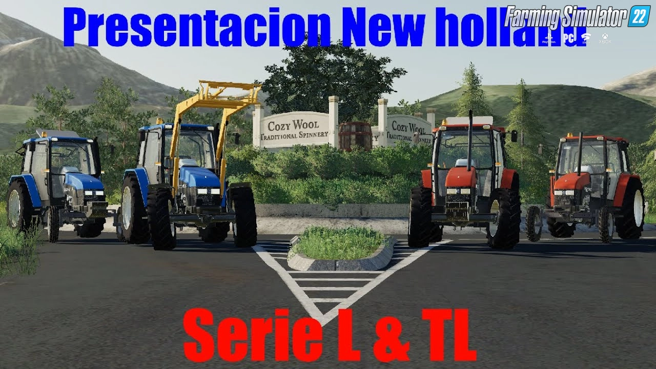 New Holland Serie L, TL Tractor v1.4 for FS22