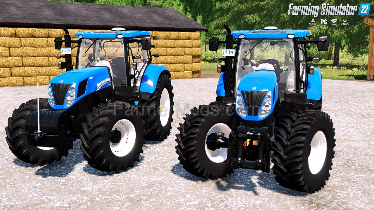 New Holland T7 AC Series Tractor v1.3 for FS22