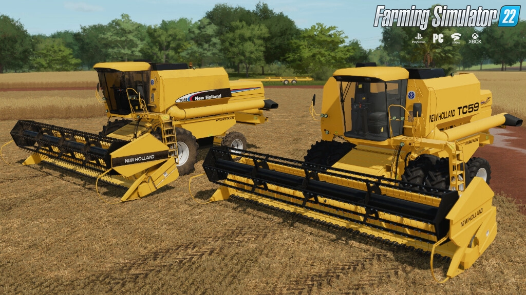 Combine New Holland TC5.90 v1.0 for FS22