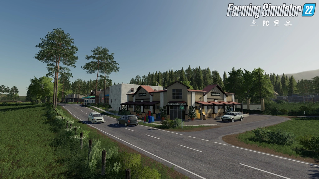 New Woodshire Map v2.0.1 for FS22