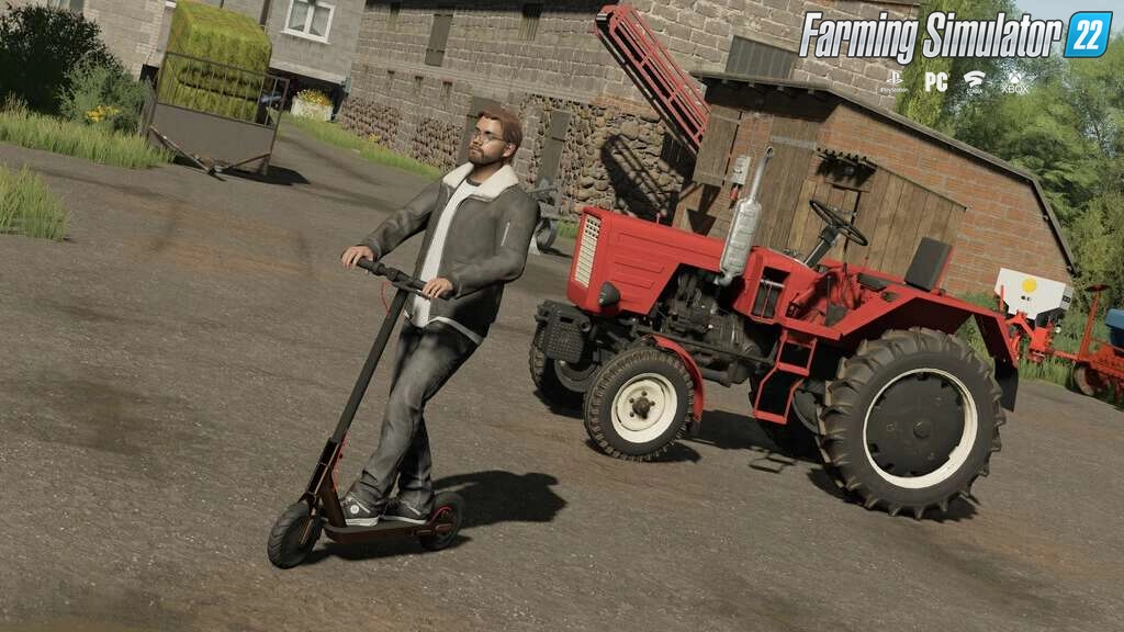 Electric Scooter Mod v1.1 By Kasztan18 for FS22
