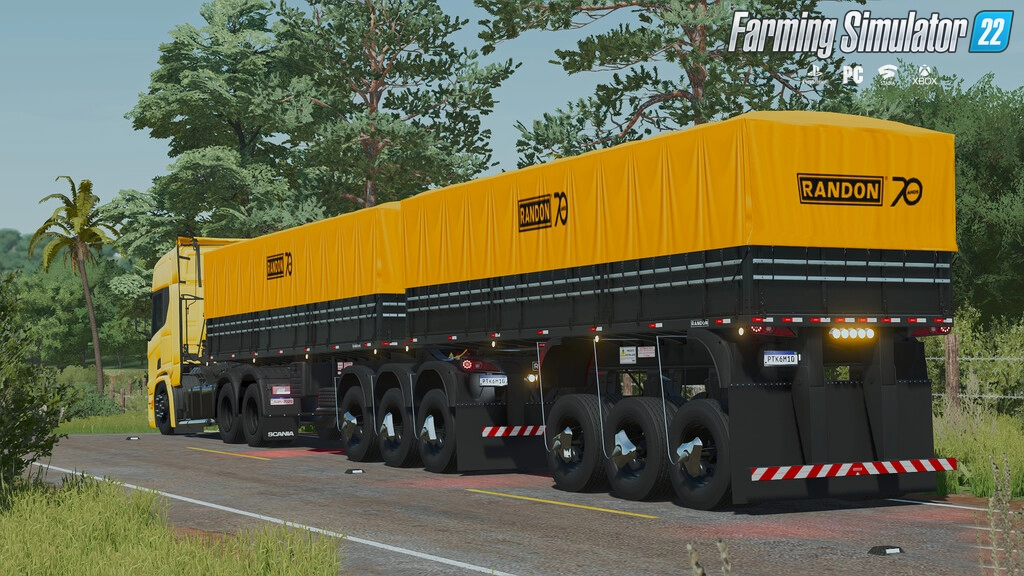 Randon Bitrem Trailer v1.0 for FS22