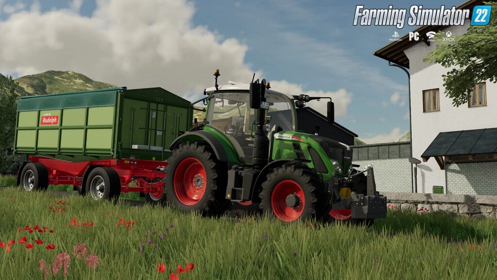 Fendt 500 Vario S4 Tractor v1.0.1 for FS22