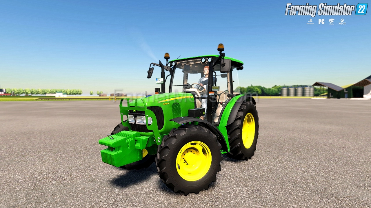 John Deere 5R Tractor v1.0.0.2 for FS22