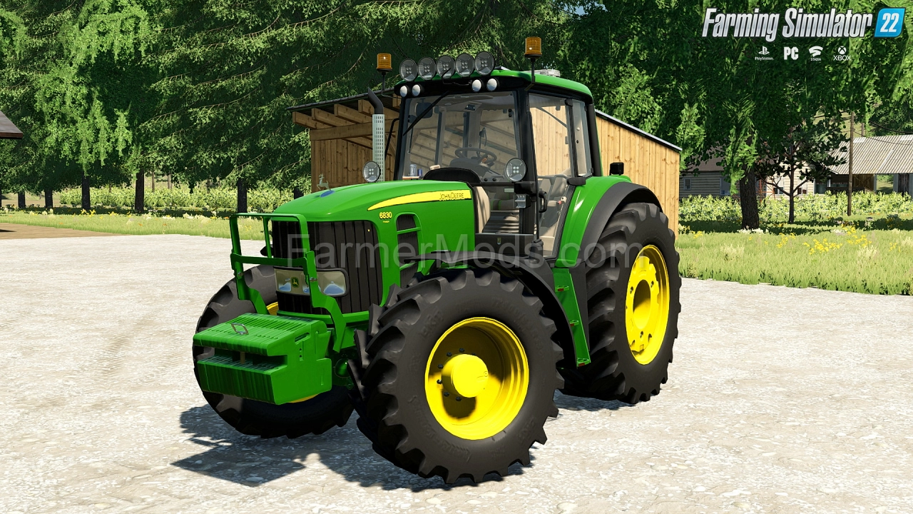 John Deere 6030 Series 6cyl Edited v1.0 for FS22