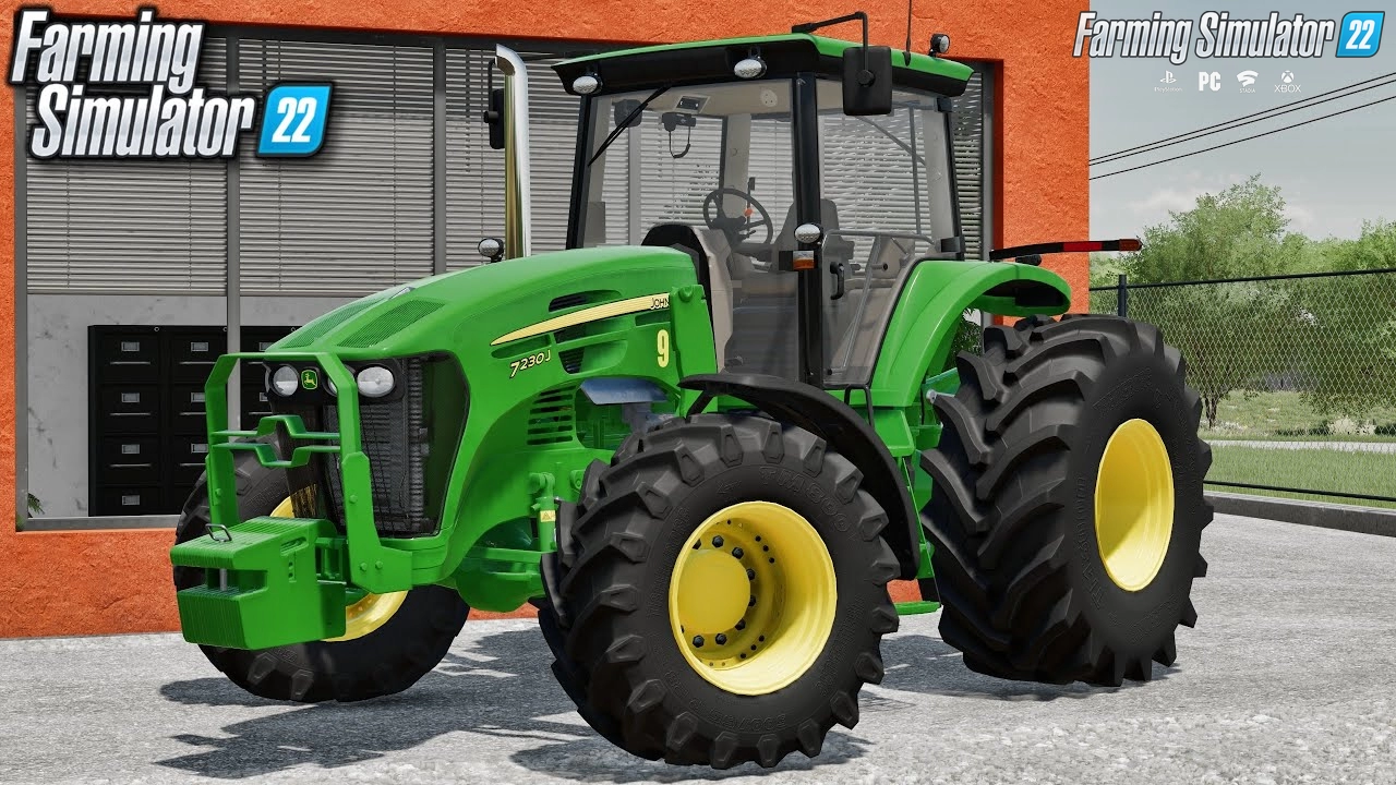 John Deere 7J Tractor v1.0 for FS22