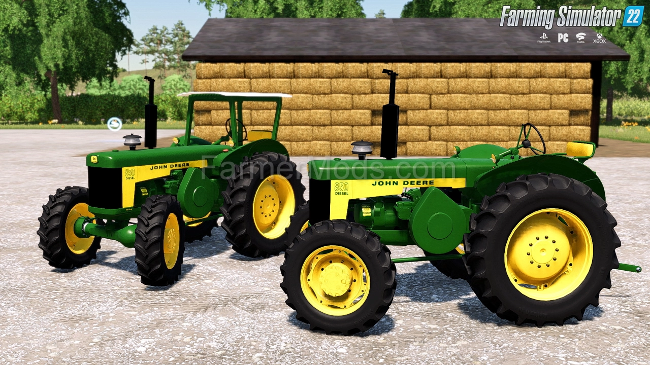 John Deere 850 Tractor v1.0 for FS22