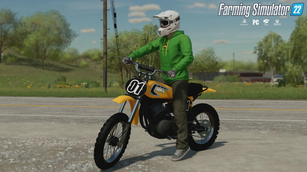 Lizard Lz 150 Motorcycle v1.1 for FS22