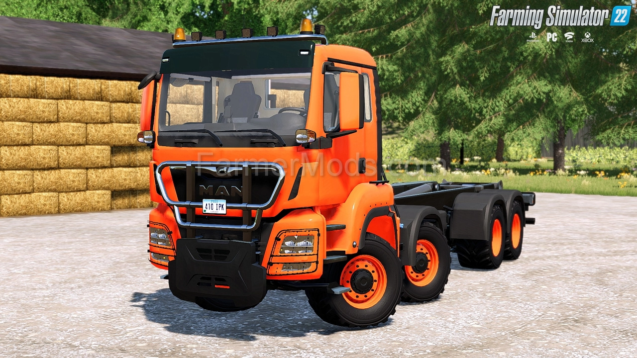MAN TGS 41.500 ITRunner Truck v1.0 for FS22