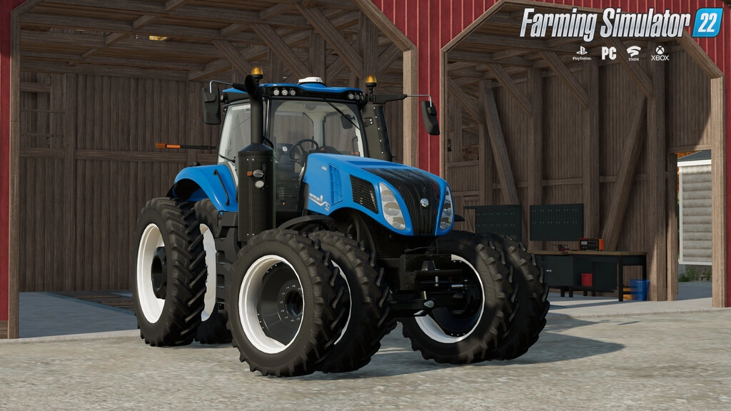 New Holland T8 US Tractor v1.0 for FS22