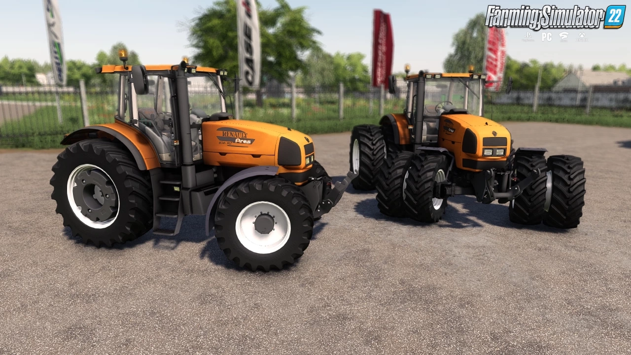 Renault Ares 836 RZ Tractor v1.0.0.1 for FS22
