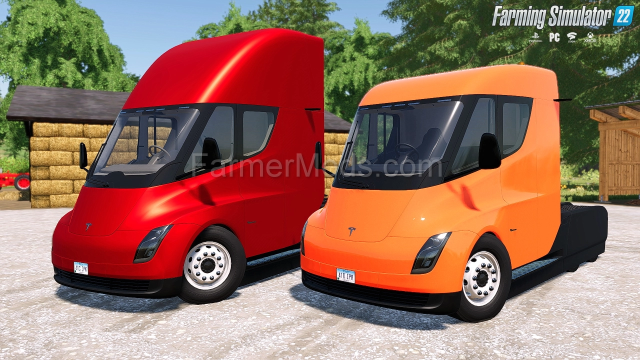 Tesla Semi Truck v1.1 for FS22