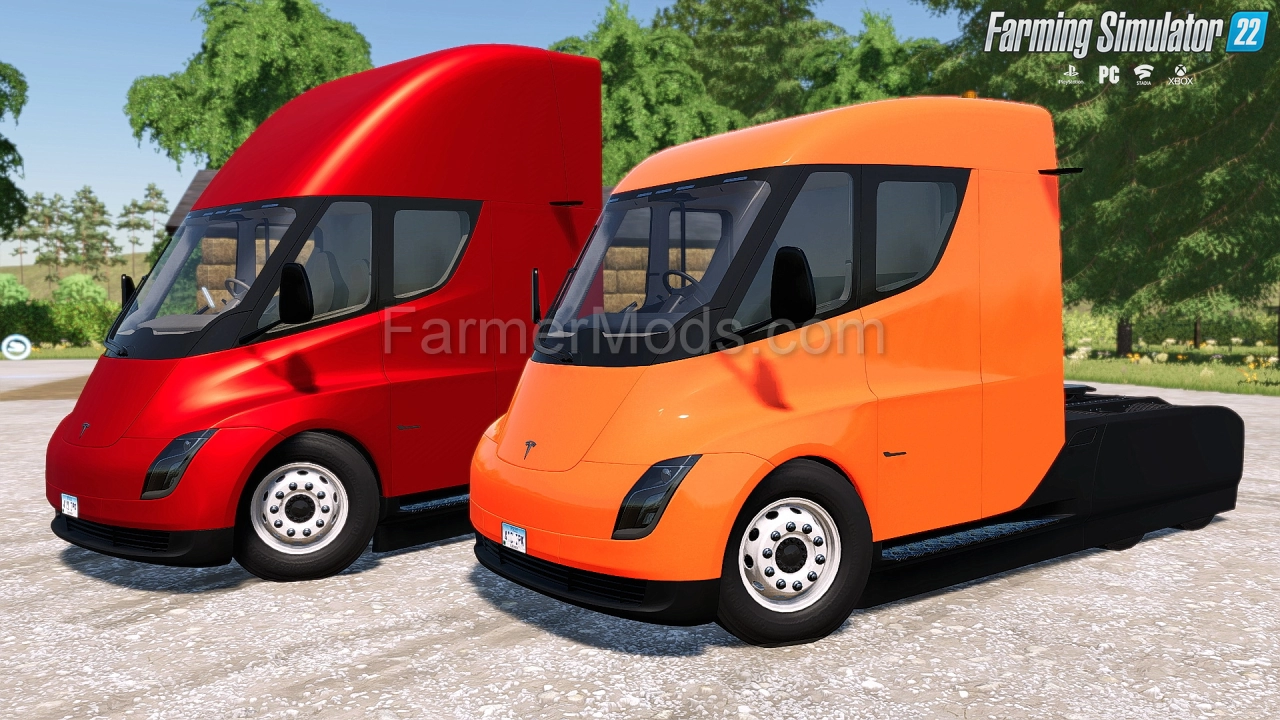 Tesla Semi Truck v1.1 for FS22