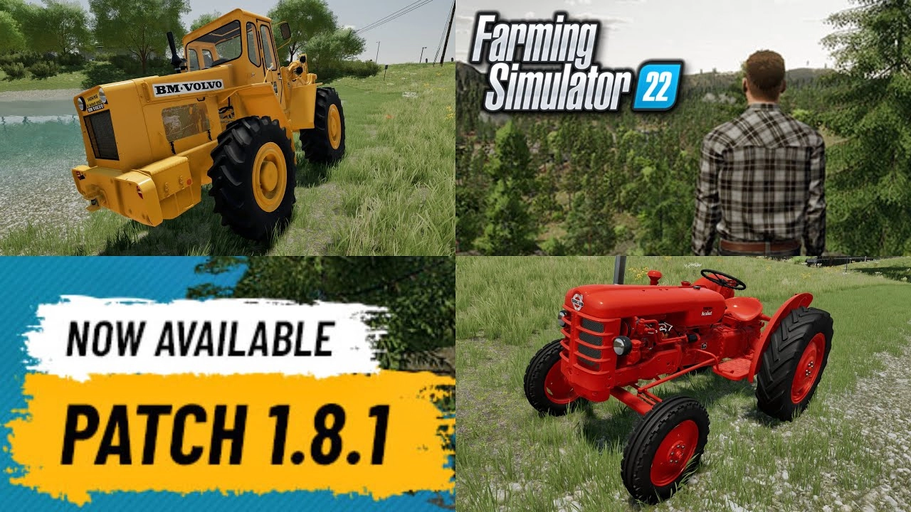 Patch 1.8.1 released for FS22 - Farming Simulator 22