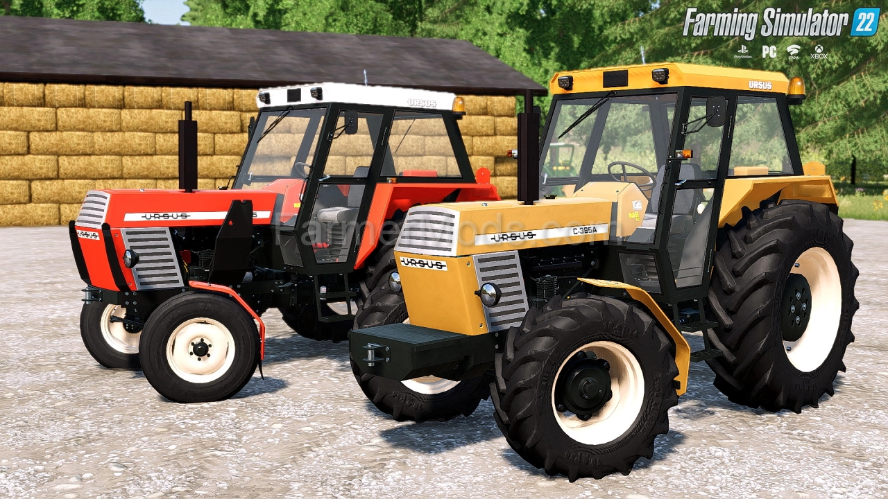 Ursus 385-1204 4cyl Tractor v1.0.0.3 for FS22