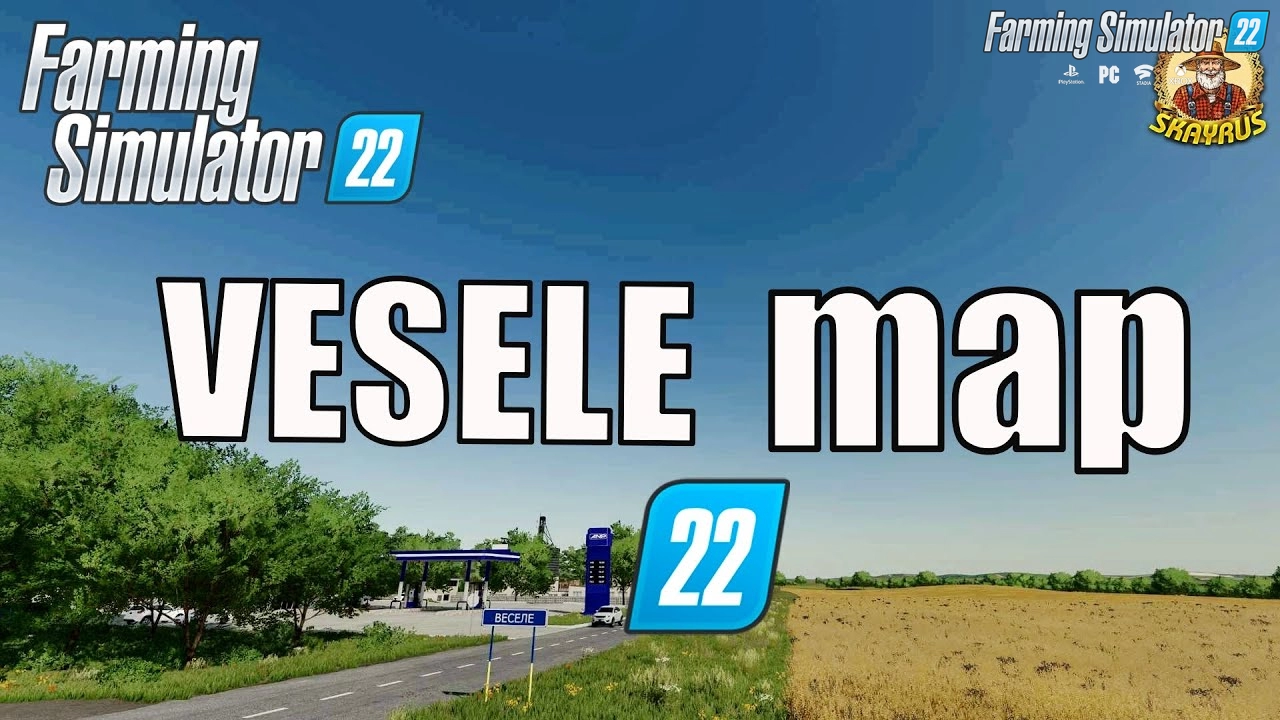 Vesele Ukraine Map v1.6 for FS22