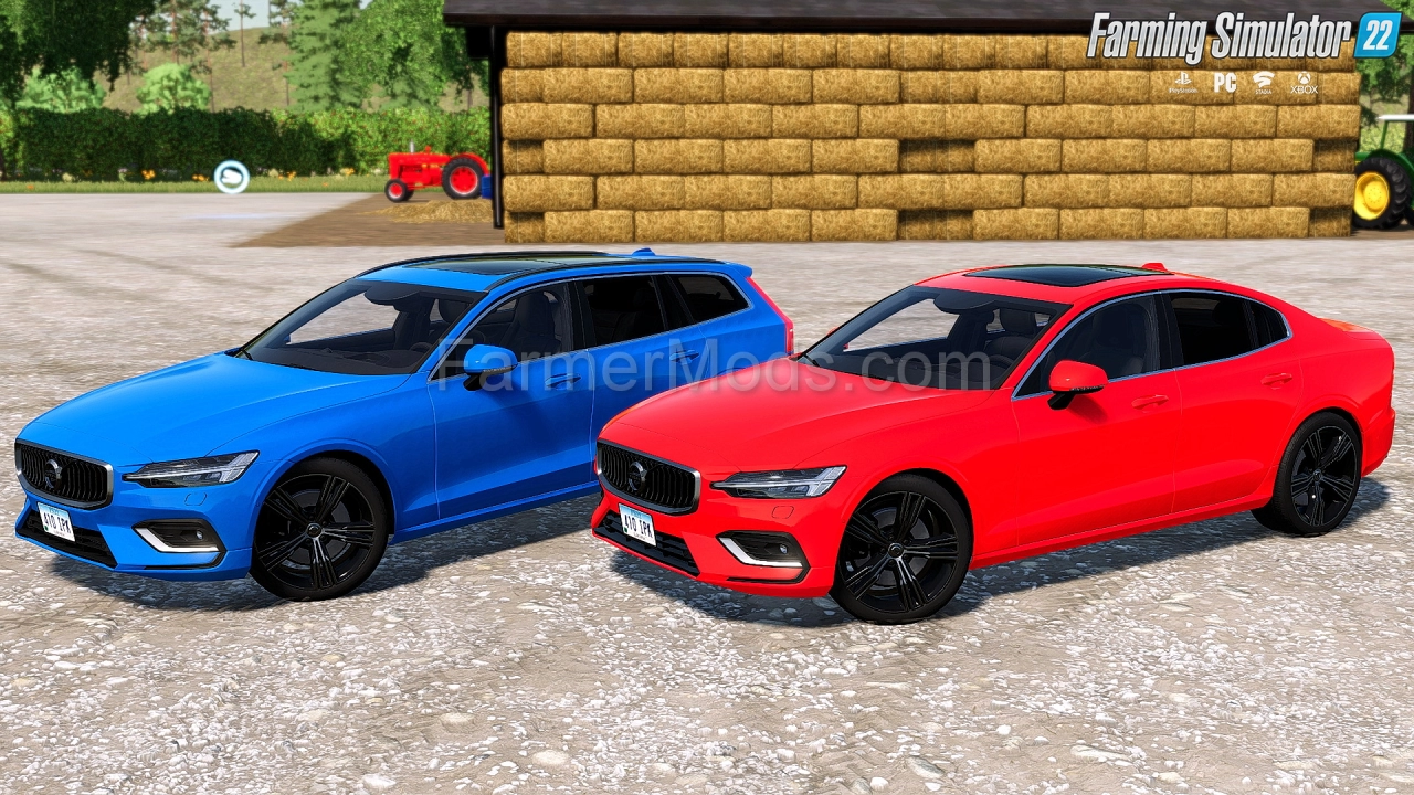 Volvo S60 + Volvo V60 2019 v2.0 for FS22