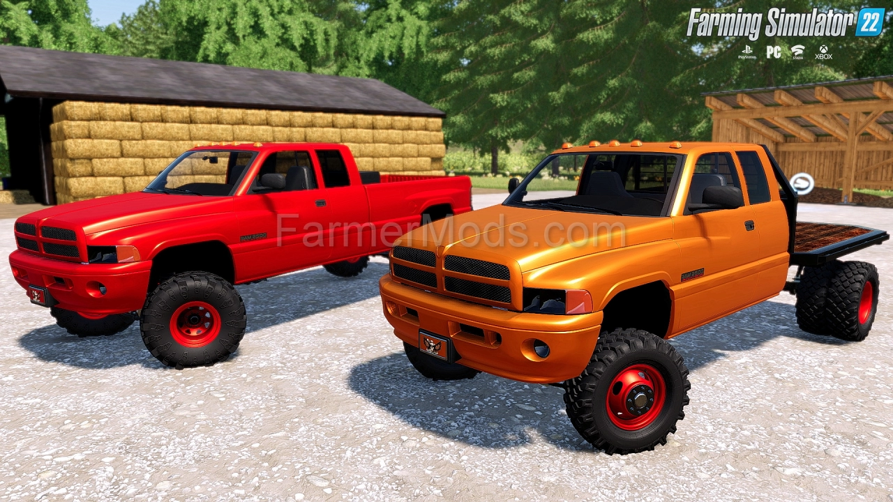 Dodge Ram 3500 Extended Cab v1.0 for FS22