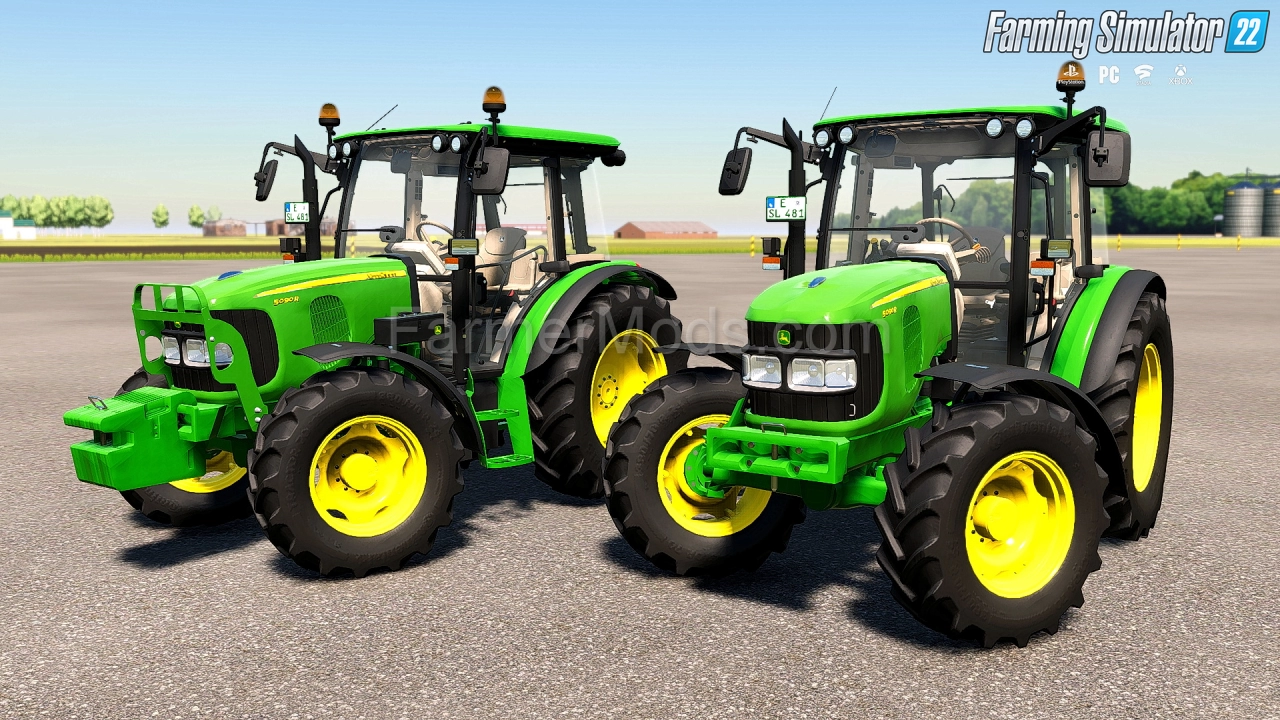 John Deere 5R Tractor v1.0.0.2 for FS22