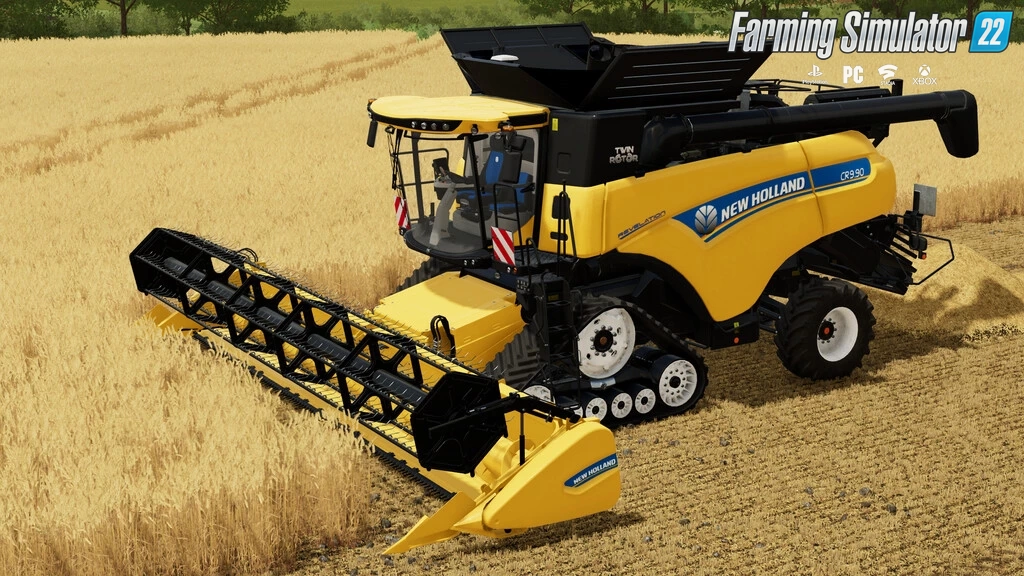 New Holland CR9.90 Combine v1.0 for FS22