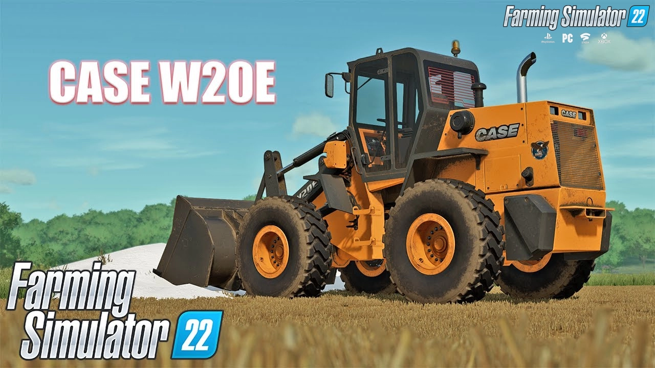 Case W20E Wheel Loader v1.0 for FS22
