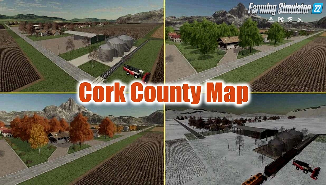 Cork County Map v1.2 by NinjaCurt for FS22