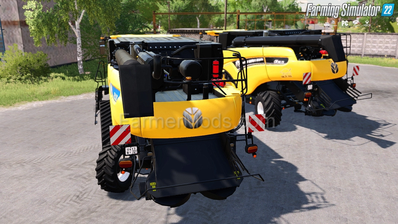 New Holland CR9.90 Combine v1.0 for FS22
