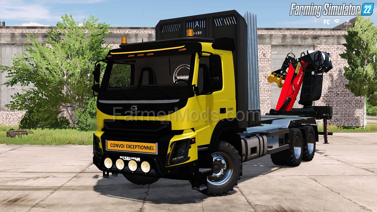 Volvo FMX Forestry Truck v1.0.1 for FS22