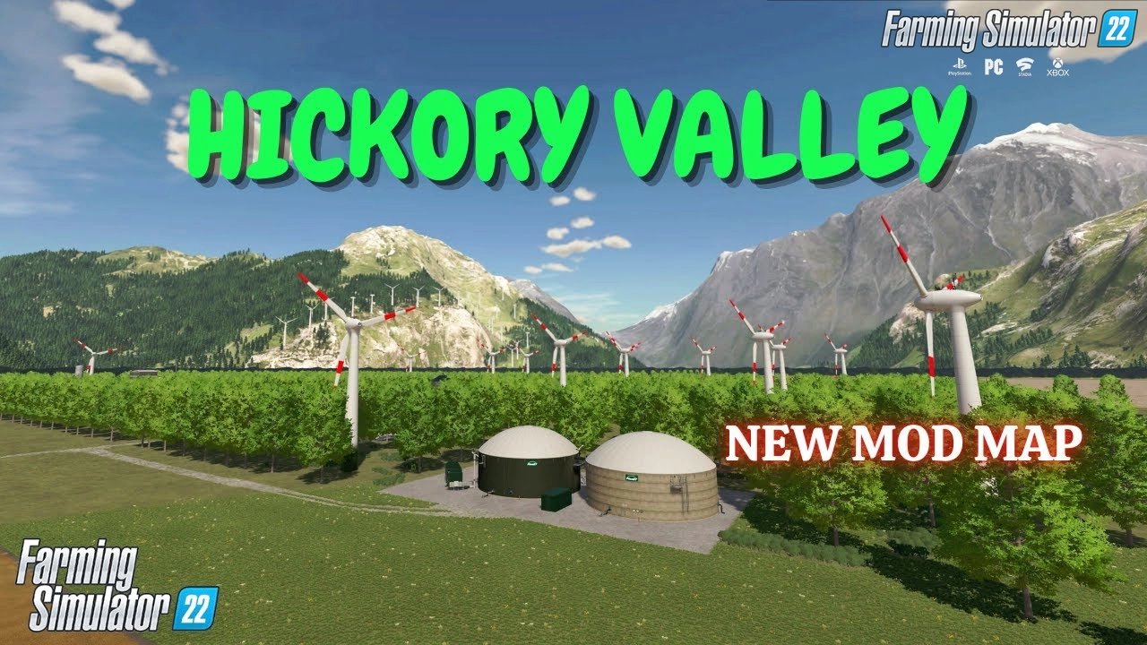 Hickory Valley Map v2.1 for FS22