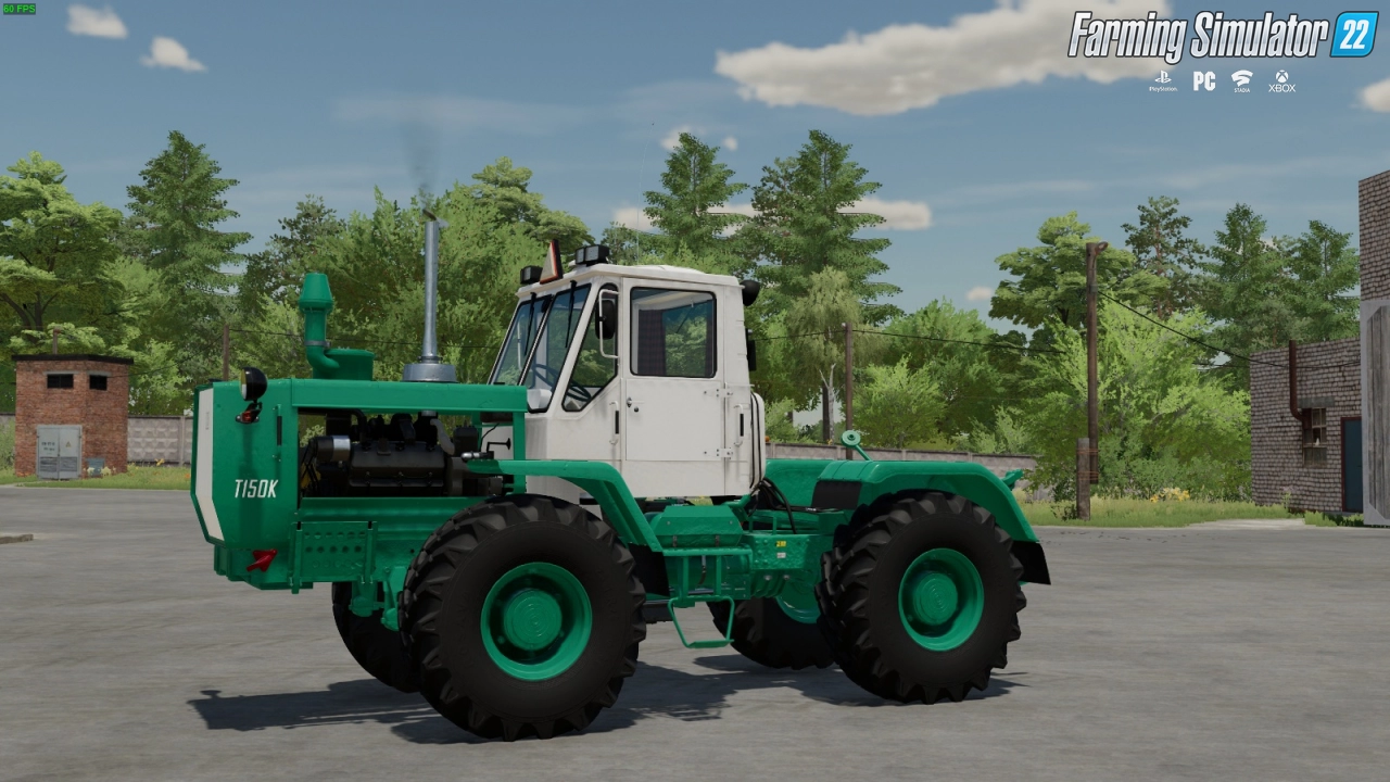 HTZ T-150K Tractor v1.0.0.3 by Cheb_mods for FS22