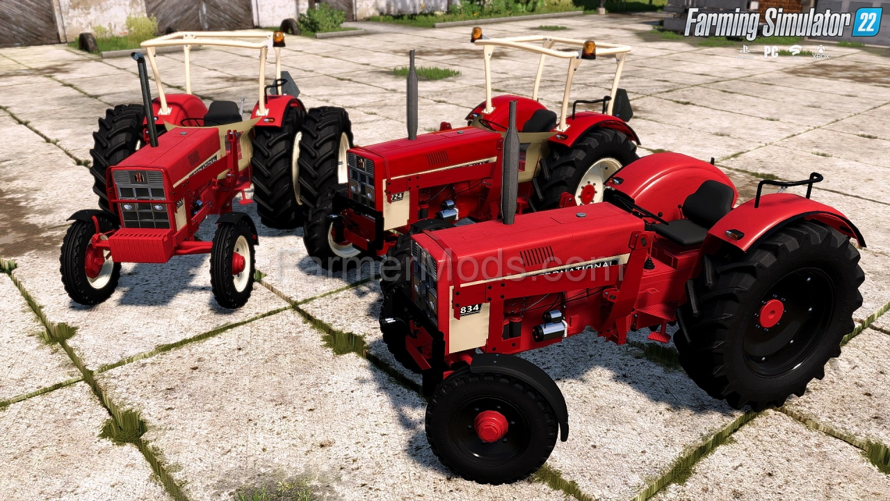 IHC 553 Tractor v1.1.0.1 for FS22