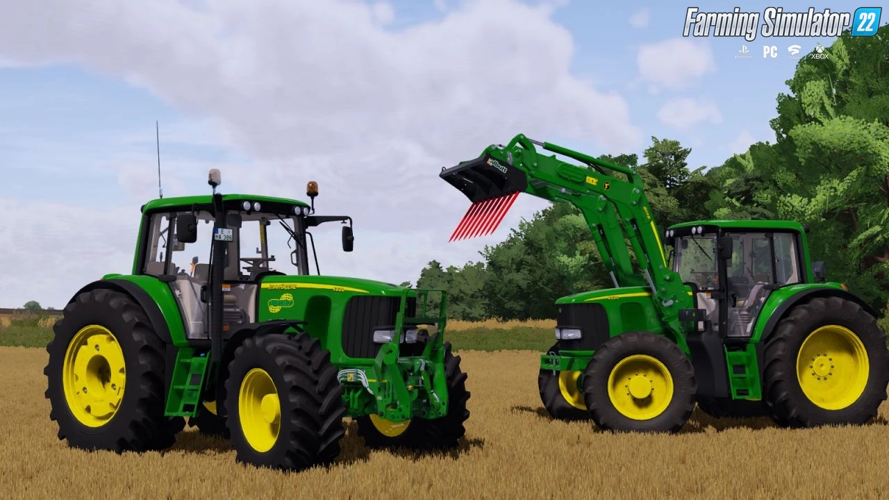 John Deere 6020 Series Tractor v1.0.0.2 for FS22