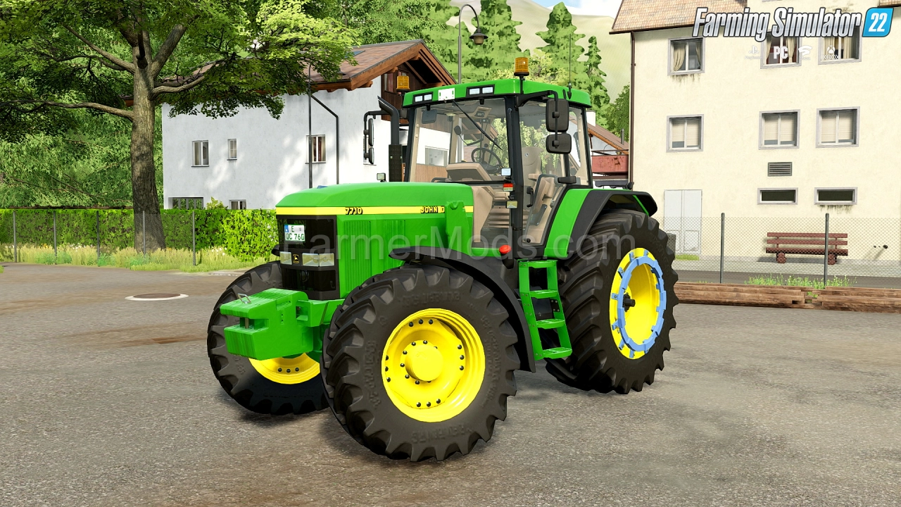 John Deere 7010 Series Tractor v1.0 for FS22