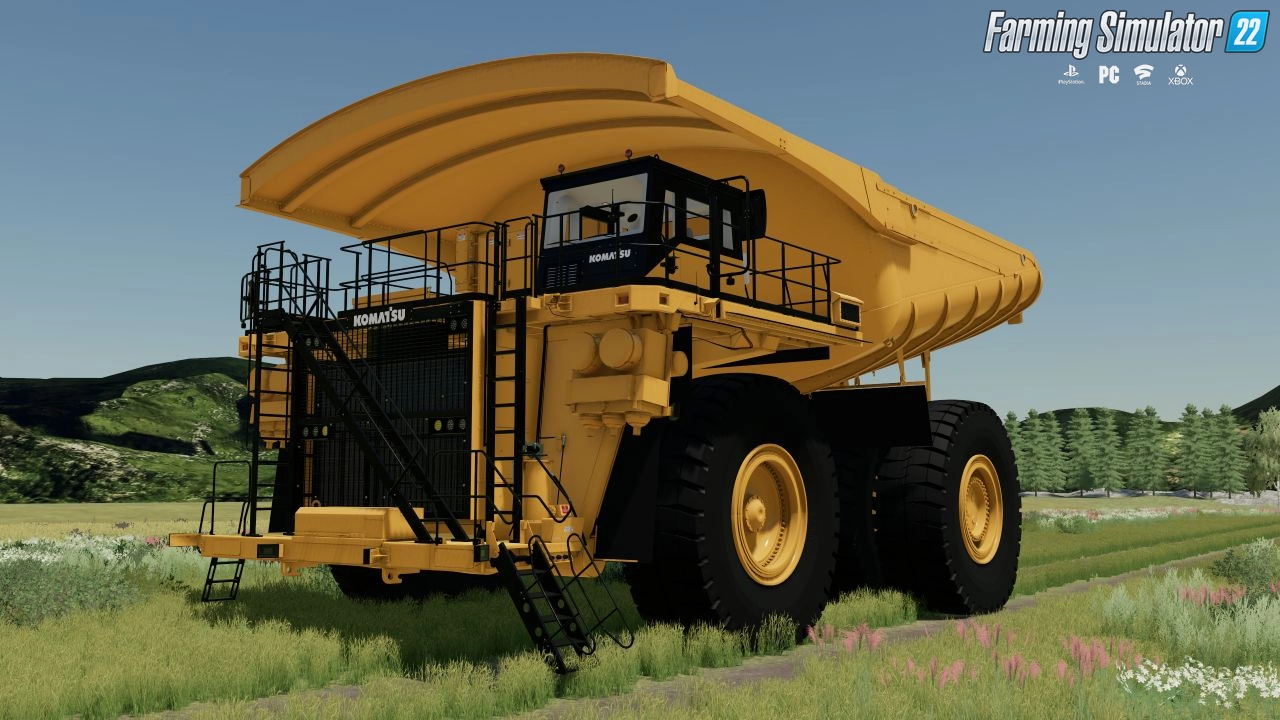 Komatsu 930E Mining Truck v2.0 for FS22