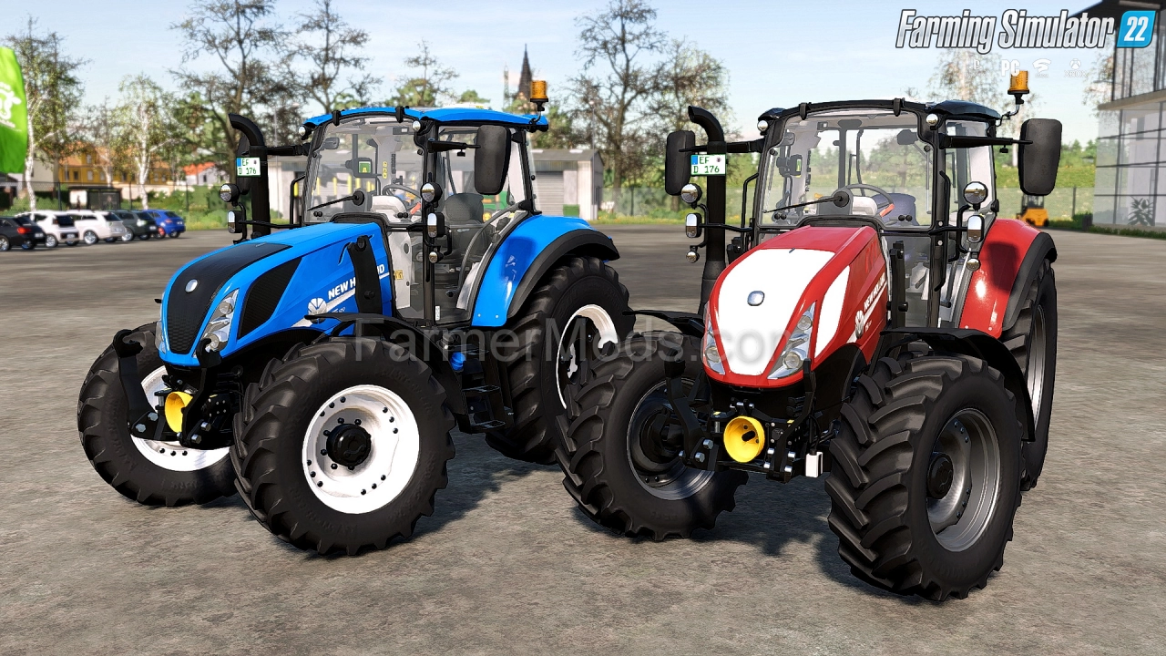 New Holland T5 Tier4 Tractor v1.1 for FS22