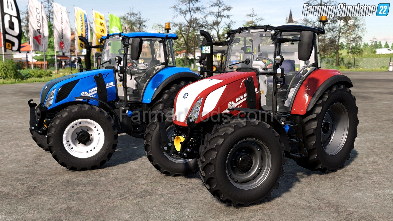 New Holland T5 Tier4 Tractor v1.2 for FS22