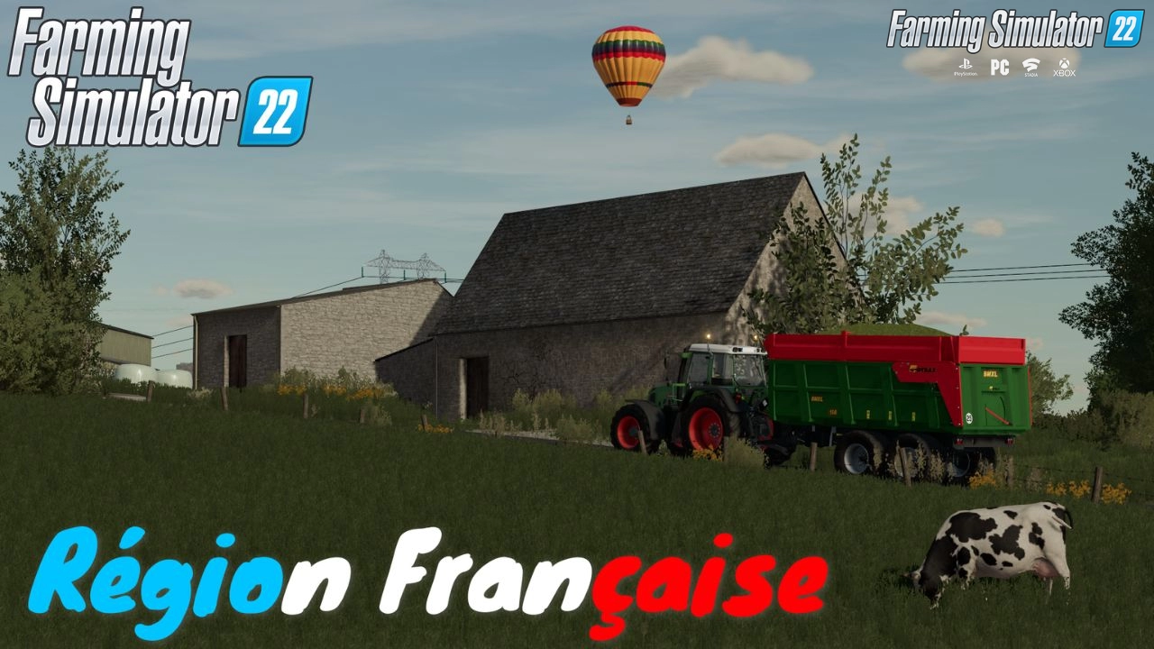 Region Francaise Map v1.2.1 for FS22