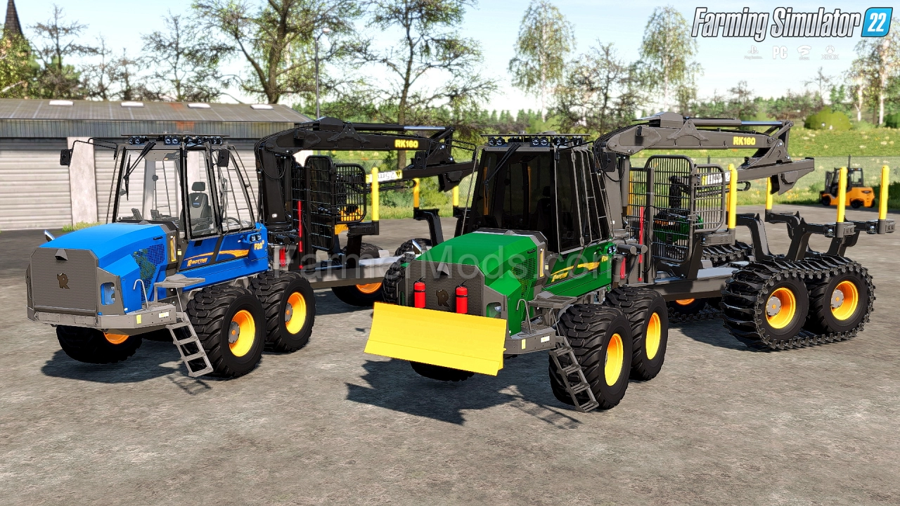 Rottne F20D Forestry Forwarder v1.0.0.2 for FS22