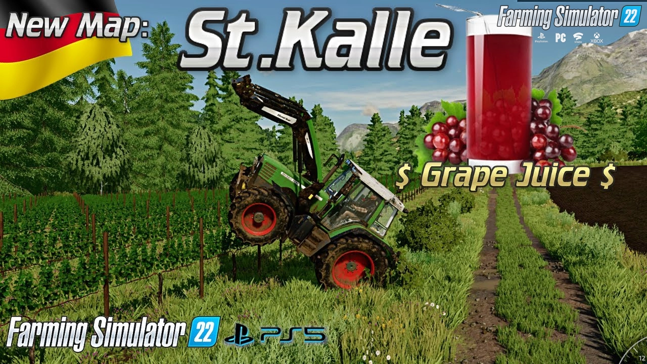 St. Kalle Map v1.3 for FS22