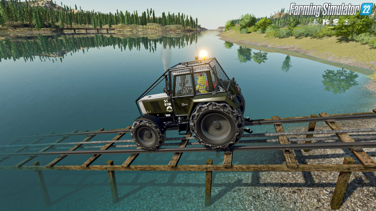 Steyr 8165 Forestry Edition Tractor v1.1 for FS22
