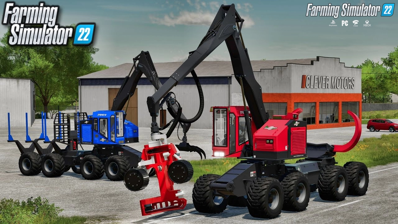 Timberpro TF840-B Pack - Farming Simulator 22