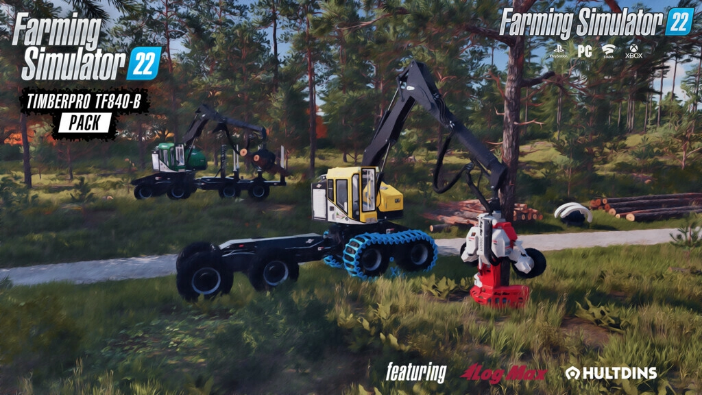 Timberpro TF840-B Pack - Farming Simulator 22