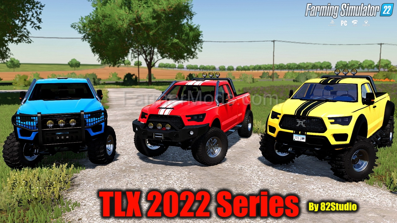 TLX 2022 Series v1.1 By 82Studio for FS22