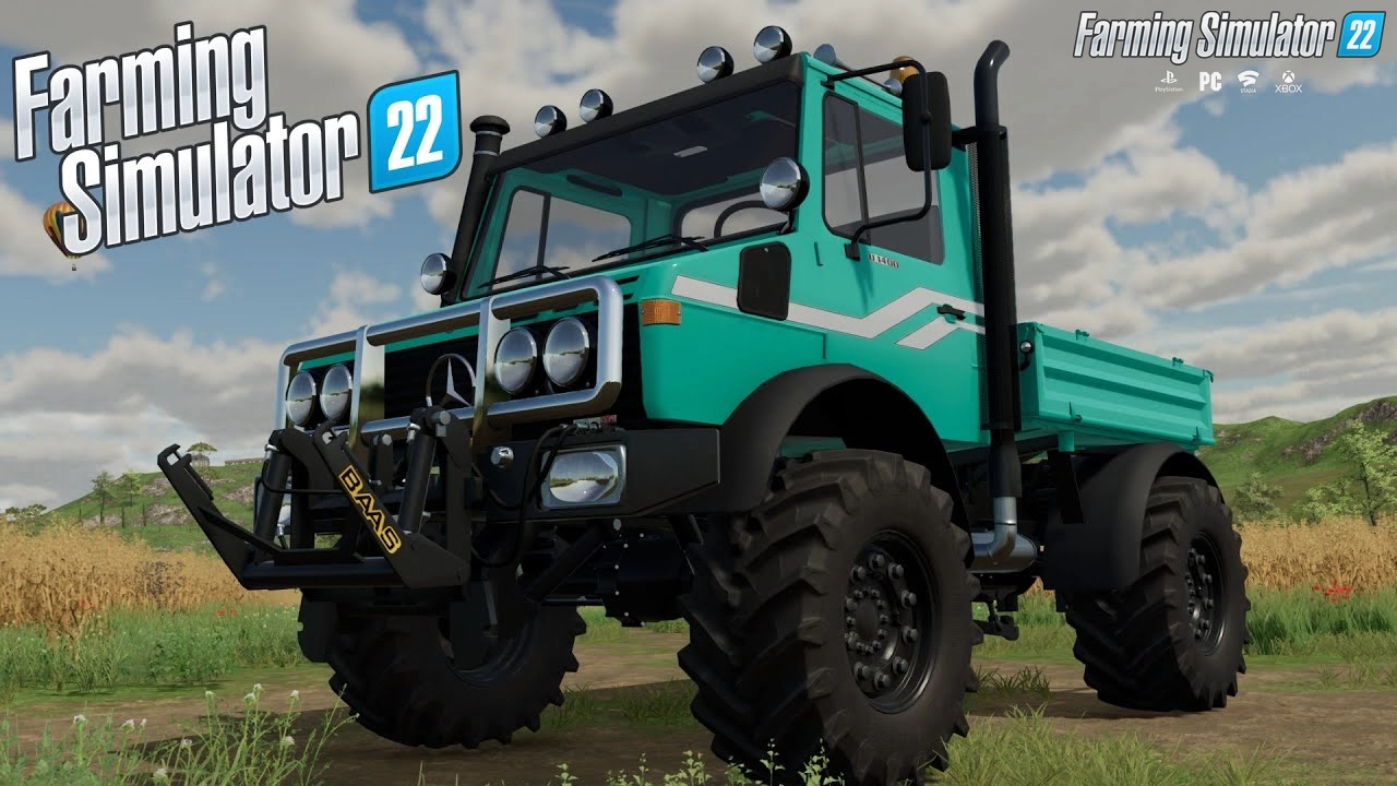 Unimog U1200, U1400, U1600 v1.0 for FS22