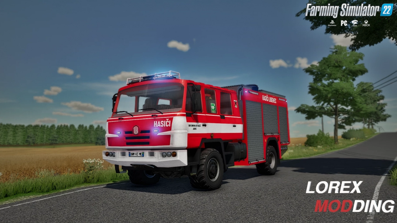Tatra Terrno CAS Truck v1.0 for FS22