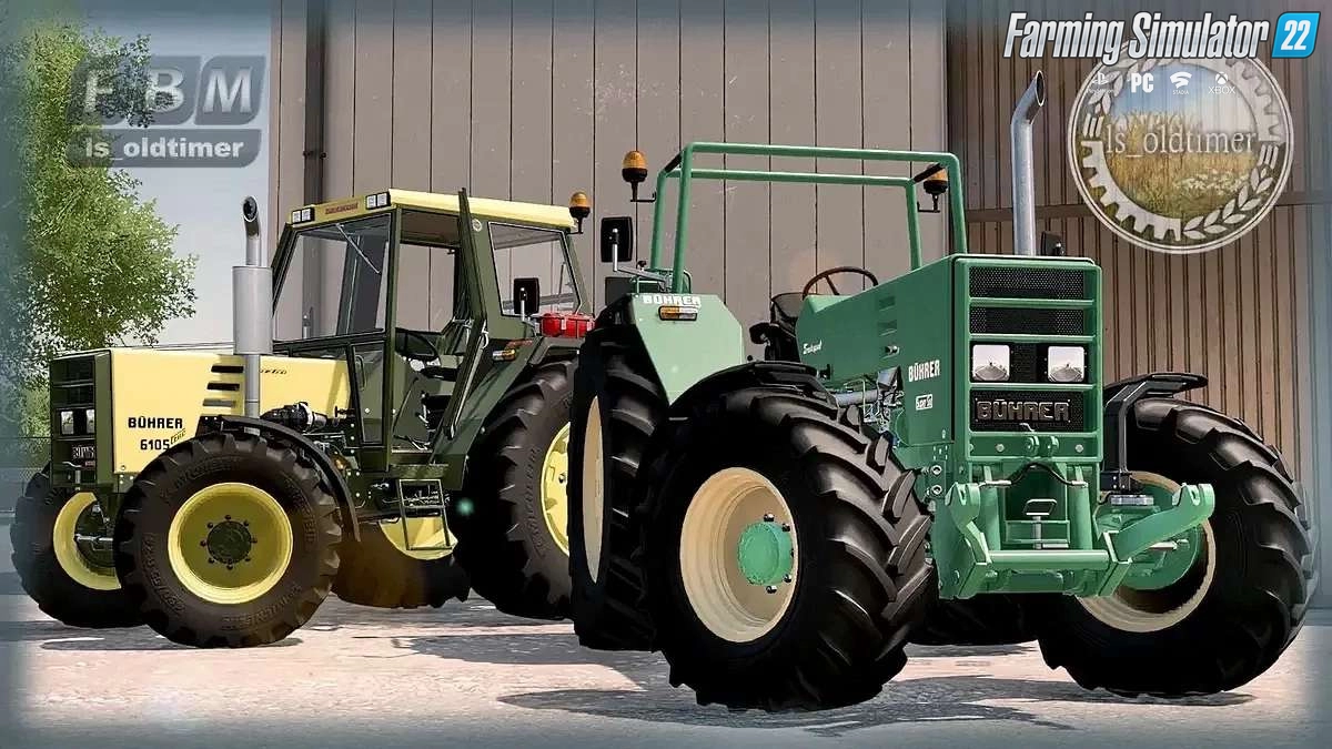 Bührer 6105 Turbotrac Tractor v1.0 for FS22