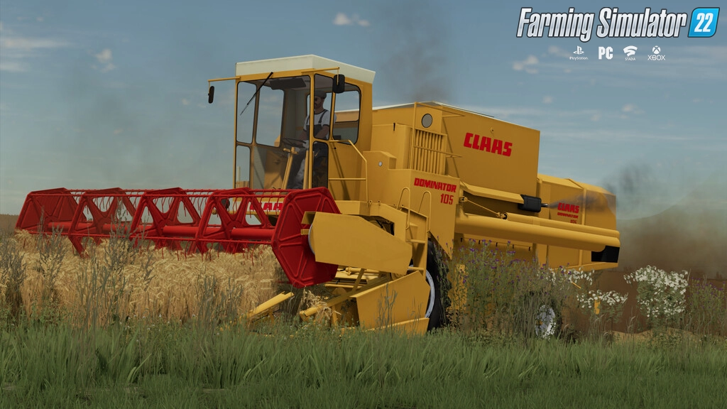 Сlaas Dominator 85/105 Harvester v1.1 for FS22