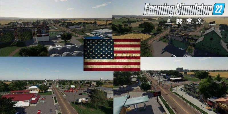 County Line Map v1.2 for FS22